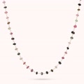 collana rosario con tormalina multicolore