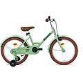 bici bambino dutchy 18 pollici verde con rotelle