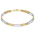 bracciale uomo oro giallo bianco gl101664