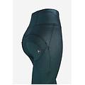 pantaloni push up wr. up vita altissima effetto metallizzato nero+metal green donna small