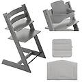 kit tripp trapp con cuscino eco e baby set 2 storm grey antracite eco storm grey antracite eco