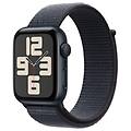 watch se gps 44mm cassa alluminio mezzanotte con inchiostro sport loop (mxep3ql/a)