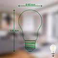 lampadina led e27 4w clear 3000k 840 lm eec a 2er