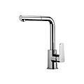 miscelatore monocomando per lavello con doccetta estraibile serie sly sy185cr cromato ottone