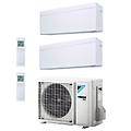 climatizzatore condizionatore dualsplit stylish 2mxm40a + ftxa25aw + ftxa35aw 9+12 9000+12000 btu