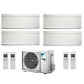 climatizzatore condizionatore bluevolution quadri split inverter stylish white r-32 wi-fi