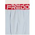 boxer uomo con elastico jacquard colorato e maxi logo ballad blue uomo large