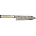 mikoto 4500fcd coltello santoku liscio 18 cm beige