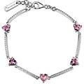 bracciale con charms fissi donna argento 925 gioiello fancy ftp07