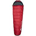 sacco a pelo campeggio traveller 220x80 cm rosso destro