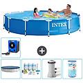 - piscina fuori terra in giro 366x76 cm blu include accessori coordinati a1560