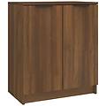 - scarpiera rovere marrone 59x35x70 cm in legno multistrato