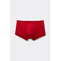 boxer in cotone superior con logo uomo rosso taglia 5