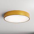 plafoniera cleo 500 oro sensore ip54 ø 50 cm metallo