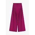 pantaloni ampi con vita alta