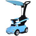 volkswagen maggiolino blu auto da passeggio e auto a spinta per bambini funz