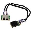 scheda controller di rete mini pci express minipcie con 2 porte rj45 dual lan 2 5 gigabit ethernet