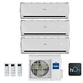 climatizzatore condizionatore trial split inverter tundra plus r-32 7000+9000+12000 con 3u55s2sr3fa