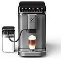 macchina da caffè automatica con sistema latte 20 bar 7 bevande 15 livelli di macinatura