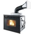 termocamino a pellet idro vivo 90 hydro 16 m1 maestro fino a 130 mq