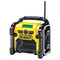 radio da cantiere dcr019-qw am fm litio compatta gialla nera