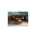 mailand #132 tavolino da salotto in legno di sheesham laccato / marrone chiaro 70x70x50
