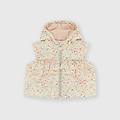 gilet in nylon da neonata bianco taglia 3m