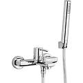 gruppo vasca esterno con doccia duplex rubinetteria sunset ottone cromato 0su00002ja01