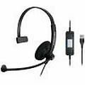 auricolari con microfono 1000550 nero