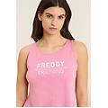 FREDDY canotta training in jersey fiammato cashmere rose donna medium