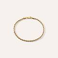 bracciale catena colette oro bicolore giallo / rosa collezione colette oro bicolore giallo / rosa