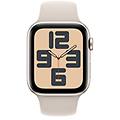 watch se gps cassa 44mm in alluminio galassia con cinturino sport galassia s/m (mre43ql/a)