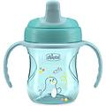 tazza training 6m+ azzurra antigoccia con manici removibili 200ml