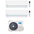 climatizzatore dual split serie evolution 9+12 con m5oe-42hfn8-q inverter r 32 wi-fi classe a++