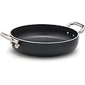 pentole tegame alblack in alluminio antiaderente 5mm per induzione due maniglie diam. 32cm