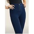 pantaloni push up wr. up superskinny 7/8 effetto denim dark jeans-seams on tone donna extra large