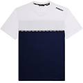 freddy. t-shirt colour block con inserto logato tshirt ritiro gratis