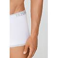 tezenis - boxer in cotone organico con bordi a contrasto e logo uomo bianco tama&ntilde;o l
