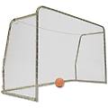 porta da calcio media 255x150x108 cm rete inclusa