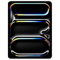 ipad pro 13' wi-fi + cellular 256gb standard glass argento (mvxt3ty/a)