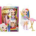 bambola fashion amaya rock band junior high 23 cm con tastiera e adesivi