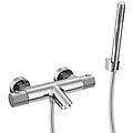 miscelatore vasca termostatico cox grip 7gcr100th con kit doccia fisso