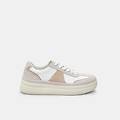 sneaker in suede da donna grigio