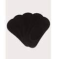 multipack 5 paia di fantasmini neri easy living / nero / 35/38 nero