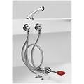 Idral Kit Miscelatore Monopedale E Bocca Di Erogazione Kfl70 26 Cromato Lucido
