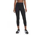 leggings running fast nero argento donna xs