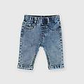 pantalone in jeans da neonato blu taglia 3m