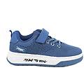 sneakers da bambino blu con strap taglia 34