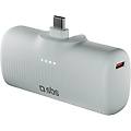 SBS power bank 5000 mah tascabile. compatto. plastica riciclata grs. usb-c integrato