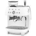 macchina per caff&egrave; con macinacaff&egrave; integrato egf03wheu bianco